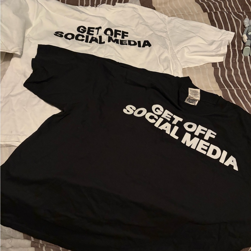 Black and White Graphic Tees - Short Sleeve